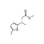 Methyl (S)-3-(5-Methylthiophen-2-yl)butanoate
