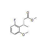 Methyl (S)-3-(2-Fluoro-6-methoxyphenyl)butanoate