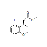 Methyl (R)-3-(2-Fluoro-6-methoxyphenyl)butanoate