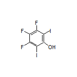 3,4,5-Trifluoro-2,6-diiodophenol