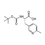 (S)-2-(Boc-amino)-3-(6-methyl-3-pyridyl)propanoic Acid