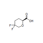 (S)-5,5-Difluorotetrahydro-2H-pyran-2-carboxylic Acid