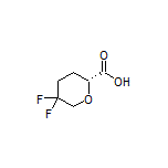 (R)-5,5-Difluorotetrahydro-2H-pyran-2-carboxylic Acid