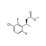 Methyl (R)-3-(3-Chloro-2,6-difluorophenyl)butanoate