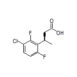 (R)-3-(3-Chloro-2,6-difluorophenyl)butanoic Acid