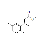 Methyl (R)-3-(2-Fluoro-5-methylphenyl)butanoate