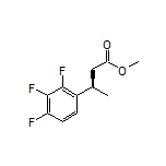 Methyl (R)-3-(2,3,4-Trifluorophenyl)butanoate