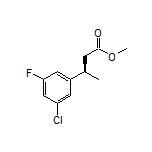 Methyl (R)-3-(3-Chloro-5-fluorophenyl)butanoate