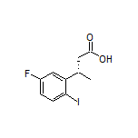 (S)-3-(5-Fluoro-2-iodophenyl)butanoic Acid