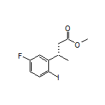 Methyl (S)-3-(5-Fluoro-2-iodophenyl)butanoate