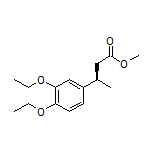 Methyl (R)-3-(3,4-Diethoxyphenyl)butanoate