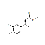Methyl (R)-3-(3-Fluoro-4-methylphenyl)butanoate