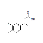 (S)-3-(3-Fluoro-4-methylphenyl)butanoic Acid