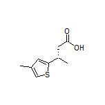 (S)-3-(4-Methyl-2-thienyl)butanoic Acid
