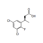 (R)-3-(3,5-Dichloro-2-fluorophenyl)butanoic Acid