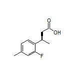 (R)-3-(2-Fluoro-4-methylphenyl)butanoic Acid
