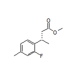 Methyl (S)-3-(2-Fluoro-4-methylphenyl)butanoate