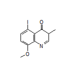 5-Iodo-8-methoxy-3-methylquinolin-4(3H)-one