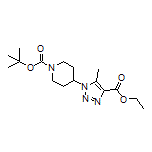 Ethyl 1-(1-Boc-4-piperidyl)-5-methyl-1H-1,2,3-triazole-4-carboxylate