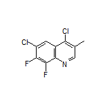 4,6-Dichloro-7,8-difluoro-3-methylquinoline