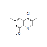 4-Chloro-8-methoxy-3,6-dimethylquinoline
