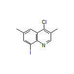 4-Chloro-8-iodo-3,6-dimethylquinoline