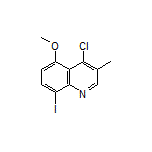 4-Chloro-8-iodo-5-methoxy-3-methylquinoline