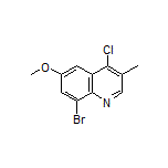 8-Bromo-4-chloro-6-methoxy-3-methylquinoline
