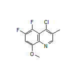 4-Chloro-5,6-difluoro-8-methoxy-3-methylquinoline