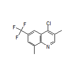 4-Chloro-3,8-dimethyl-6-(trifluoromethyl)quinoline