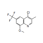 4-Chloro-8-methoxy-3-methyl-6-(trifluoromethyl)quinoline