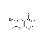 6-Bromo-4-chloro-3,7,8-trimethylquinoline