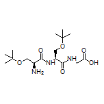 2-[(S)-2-[(S)-2-Amino-3-(tert-butoxy)propanamido]-3-(tert-butoxy)propanamido]acetic Acid