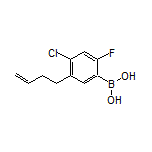 5-(3-Buten-1-yl)-4-chloro-2-fluorophenylboronic Acid