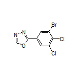 2-(3-Bromo-4,5-dichlorophenyl)-1,3,4-oxadiazole