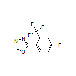 2-[4-Fluoro-2-(trifluoromethyl)phenyl]-1,3,4-oxadiazole