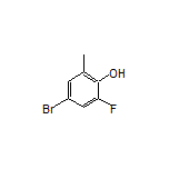 4-Bromo-2-fluoro-6-methylphenol