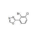 2-(2-Bromo-3-chlorophenyl)-1,3,4-oxadiazole