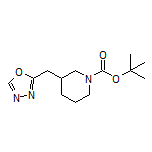 2-[(1-Boc-piperidin-3-yl)methyl]-1,3,4-oxadiazole