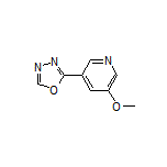 2-(5-Methoxy-3-pyridyl)-1,3,4-oxadiazole