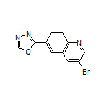 2-(3-Bromo-6-quinolyl)-1,3,4-oxadiazole