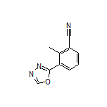 2-Methyl-3-(1,3,4-oxadiazol-2-yl)benzonitrile