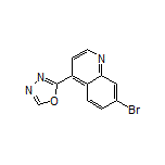 2-(7-Bromo-4-quinolyl)-1,3,4-oxadiazole