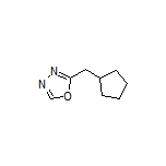2-(Cyclopentylmethyl)-1,3,4-oxadiazole