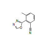 3-Methyl-2-(1,3,4-oxadiazol-2-yl)benzonitrile
