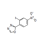 2-(2-Iodo-4-nitrophenyl)-1,3,4-oxadiazole