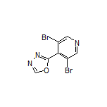 2-(3,5-Dibromo-4-pyridyl)-1,3,4-oxadiazole