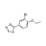 2-(3-Bromo-4-ethoxyphenyl)-1,3,4-oxadiazole