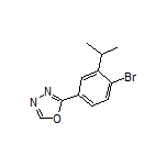 2-(4-Bromo-3-isopropylphenyl)-1,3,4-oxadiazole