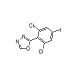 2-(2,6-Dichloro-4-iodophenyl)-1,3,4-oxadiazole